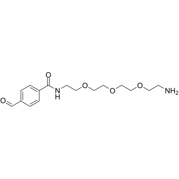 Ald-Ph-PEG3-amine TFA salt 1404111-56-3
